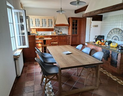 Die Kueche in der Villa Cassacco