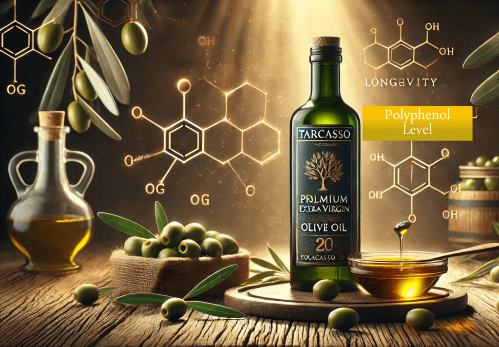 TarCasso EVOO with high Polyphenol levels